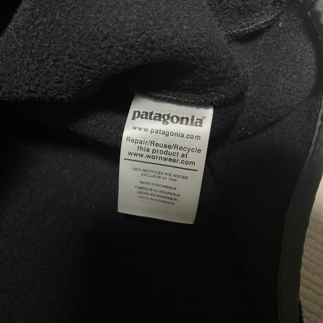 파타고니아 신칠라 블랙 포지그레이 상품이미지4
