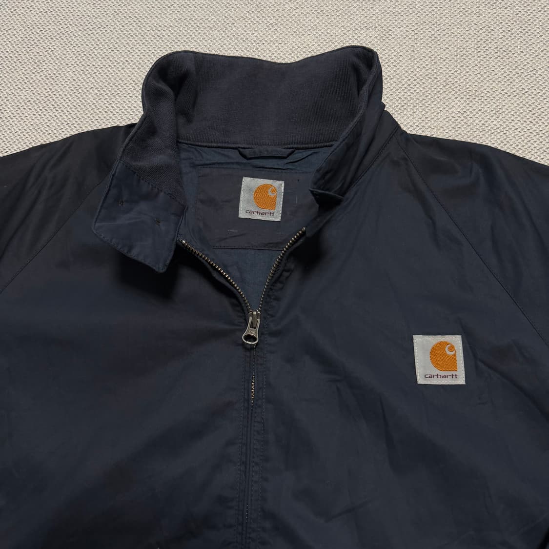 칼하트 트랙 바람막이 블루종 자켓 상품이미지2