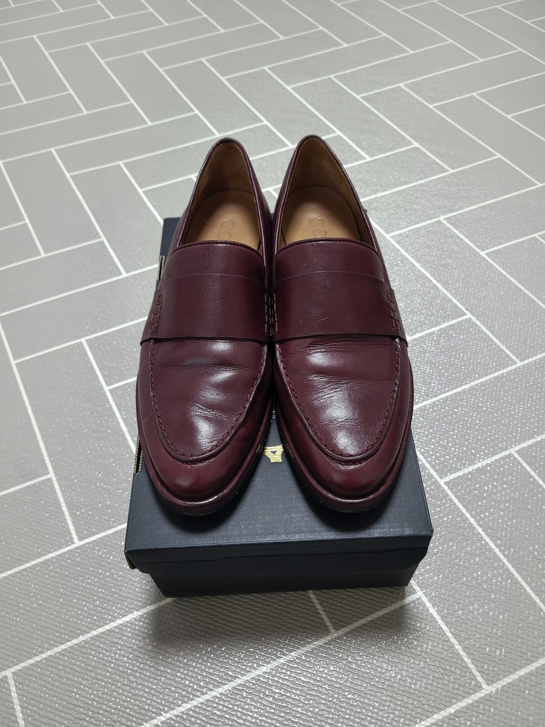 COS 코스 여성 레더 페니 로퍼 슈즈 255 상품이미지2