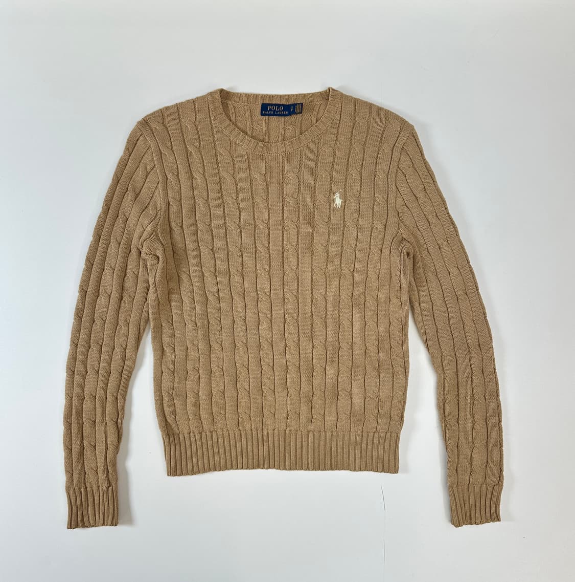 폴로랄프로렌 케이블 니트 브라운 상품이미지1