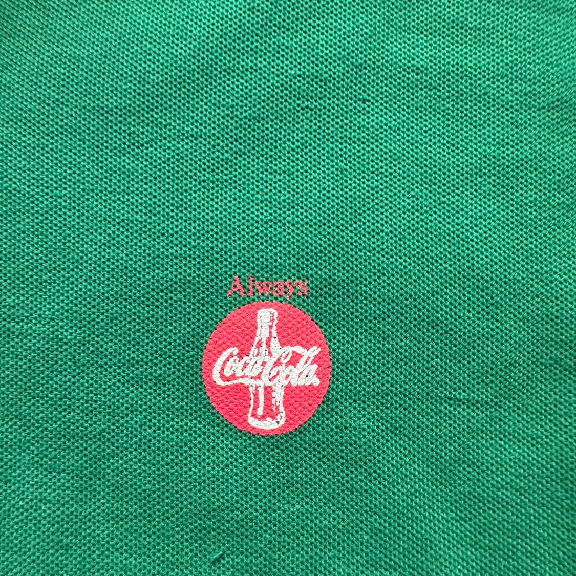 COCACOLA 일본빈티지 카라티 빈티지카라티 콜라카라티 반팔 M 90 상품이미지5