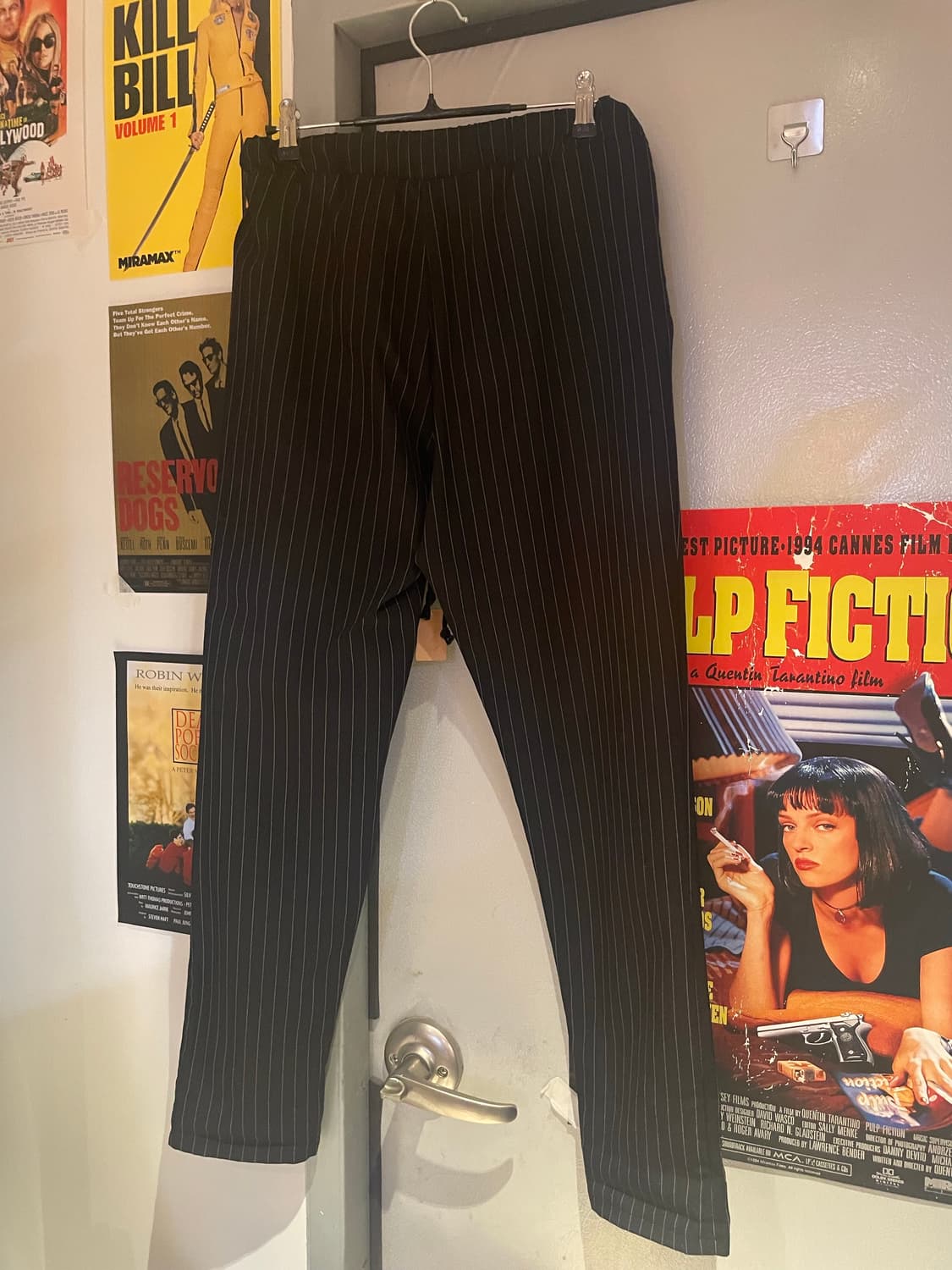 스트라이프 밴딩 팬츠 상품이미지2