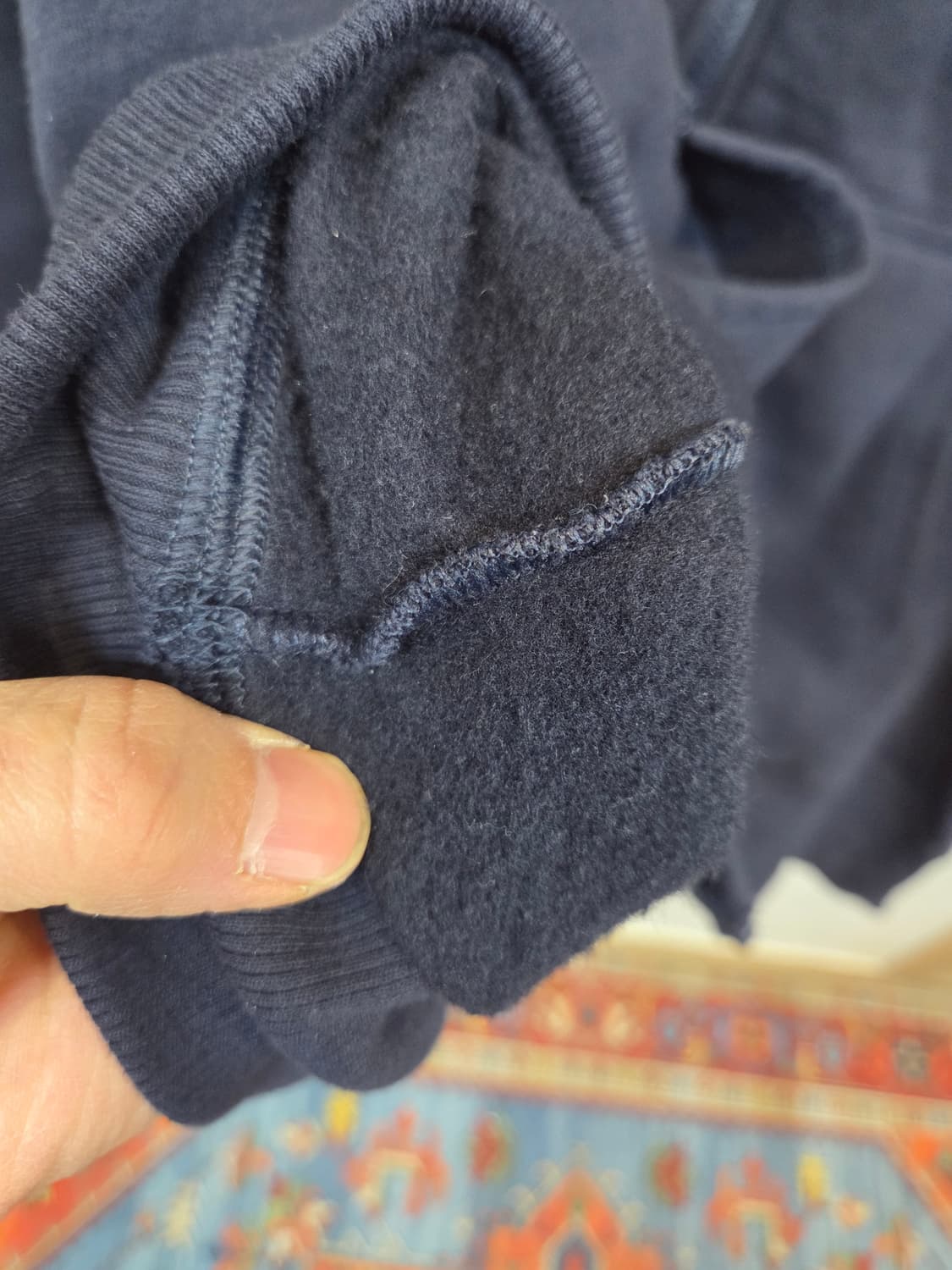 챔피온 빅사이즈 스몰 스크립트 로고 기모 후드집업 xxxxl 상품이미지6