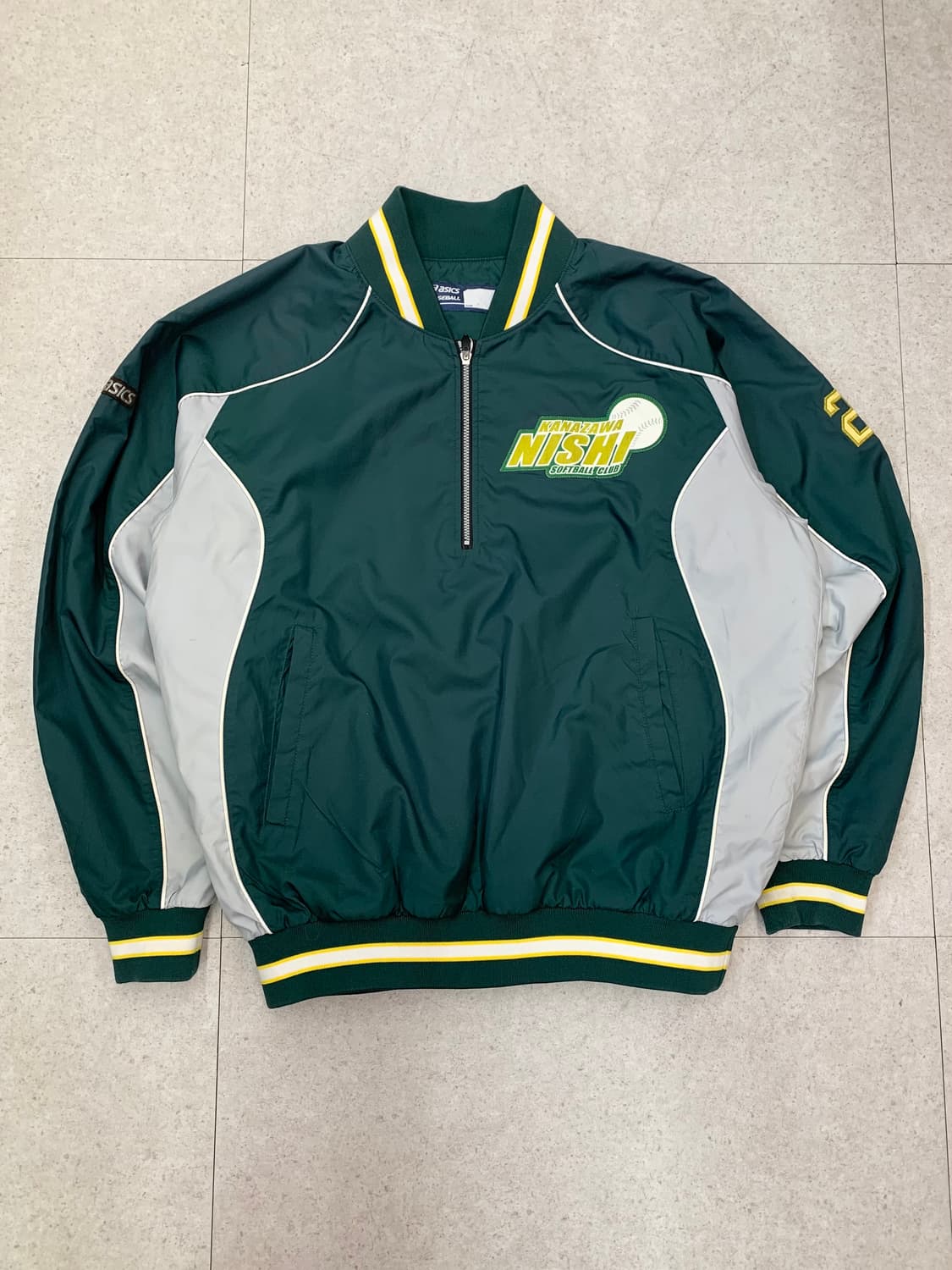 asics 아식스 베이스볼 아노락 상품이미지1