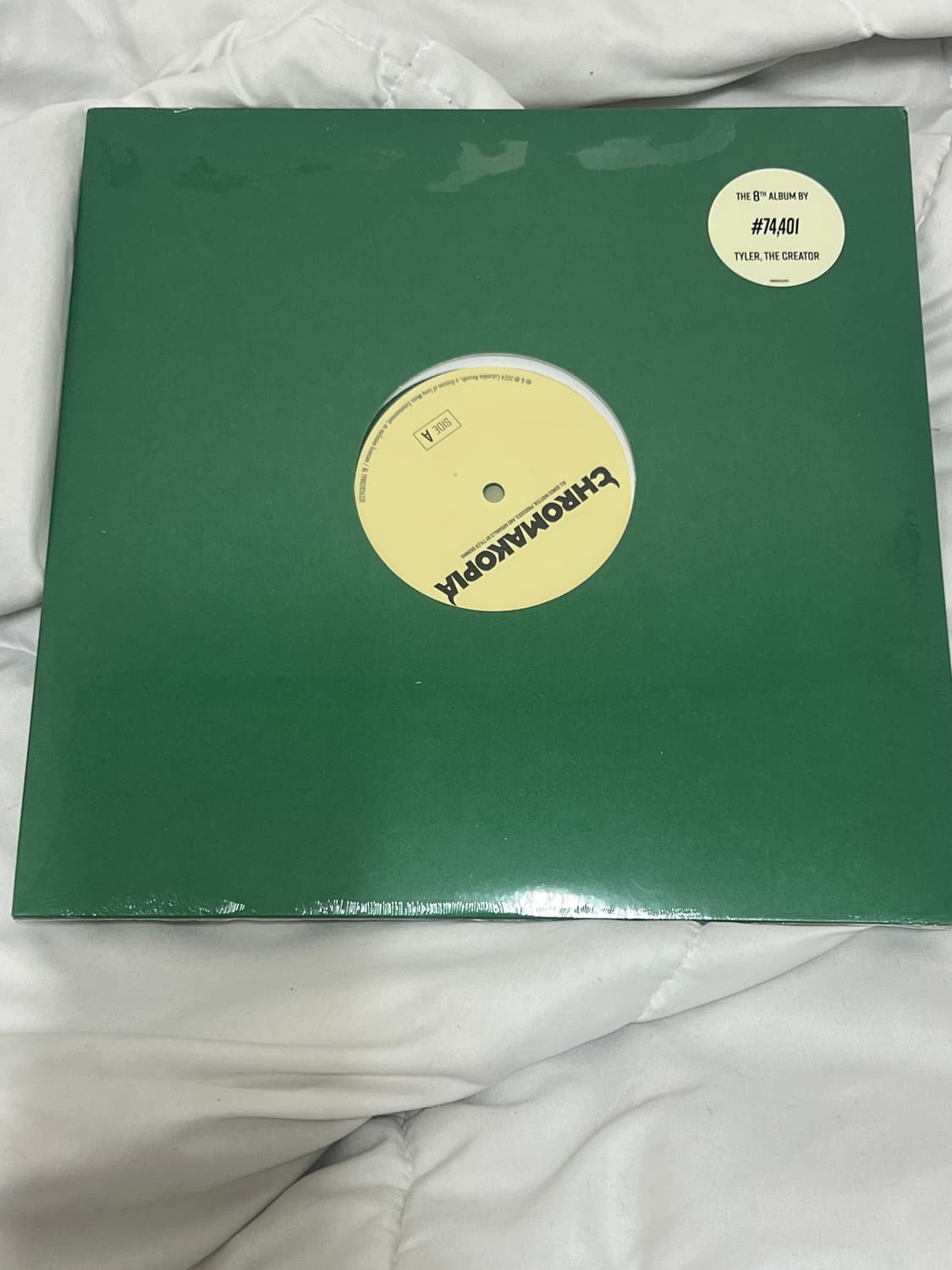 chromakopia 테스트 프레싱 LP 미개봉 판매합니다 상품이미지1