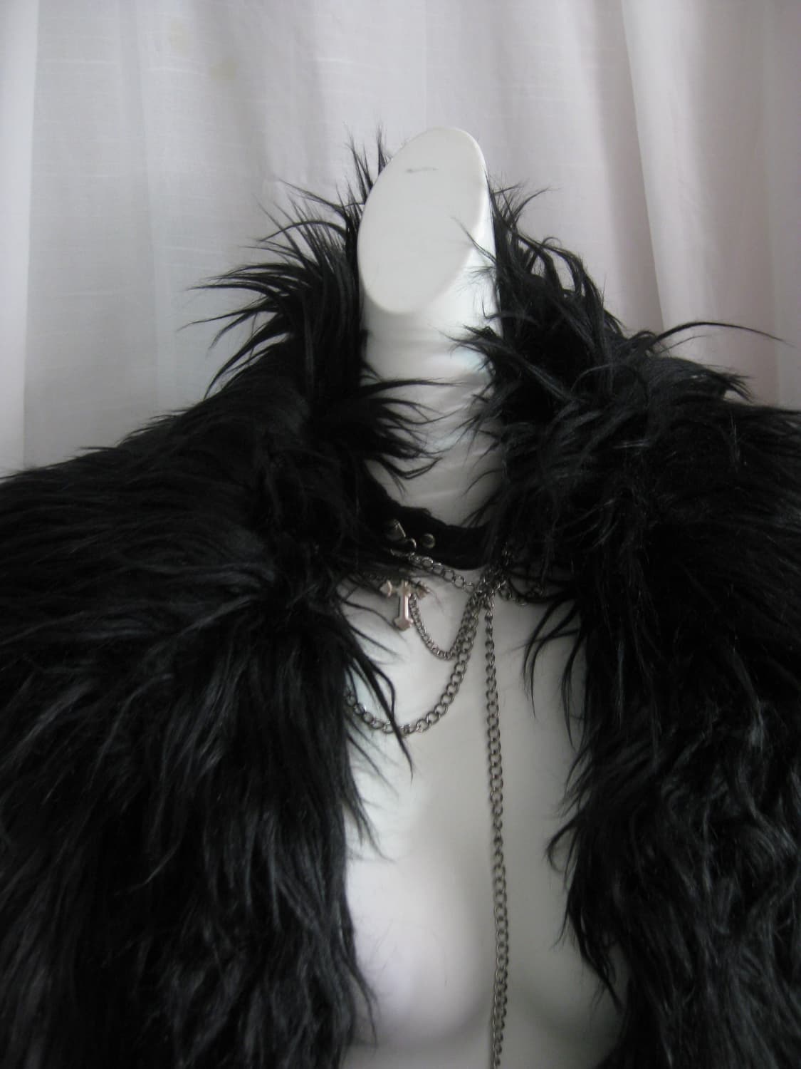 펑크 페이크퍼 자켓 상품이미지3