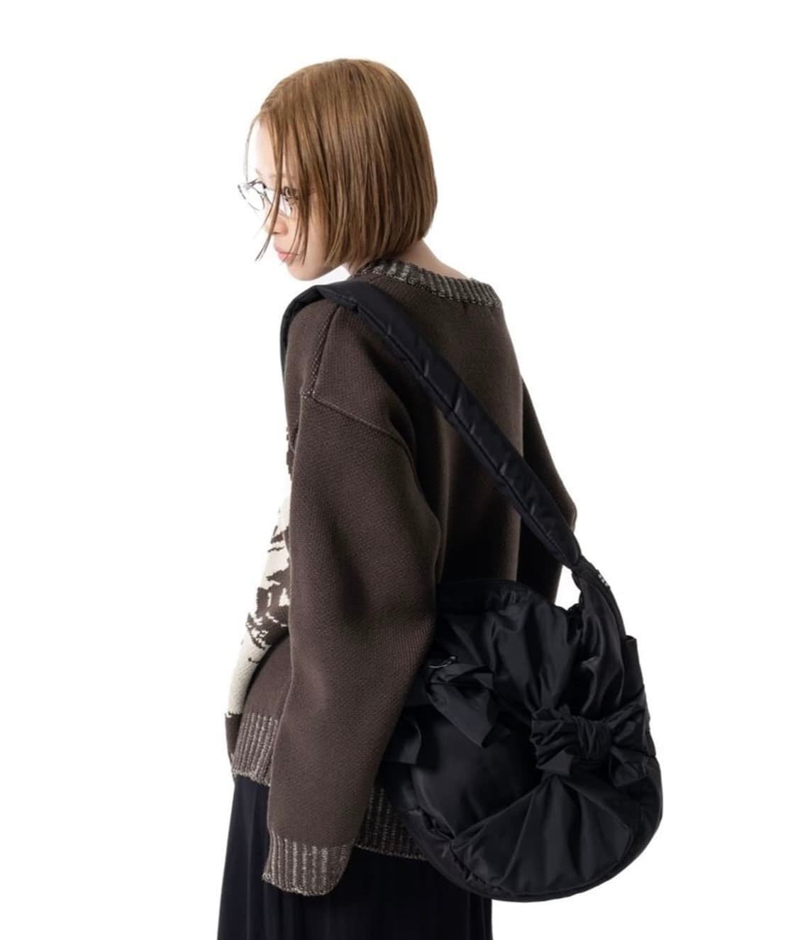 이우가마카라스 노티드백 빅사이즈  상품이미지10