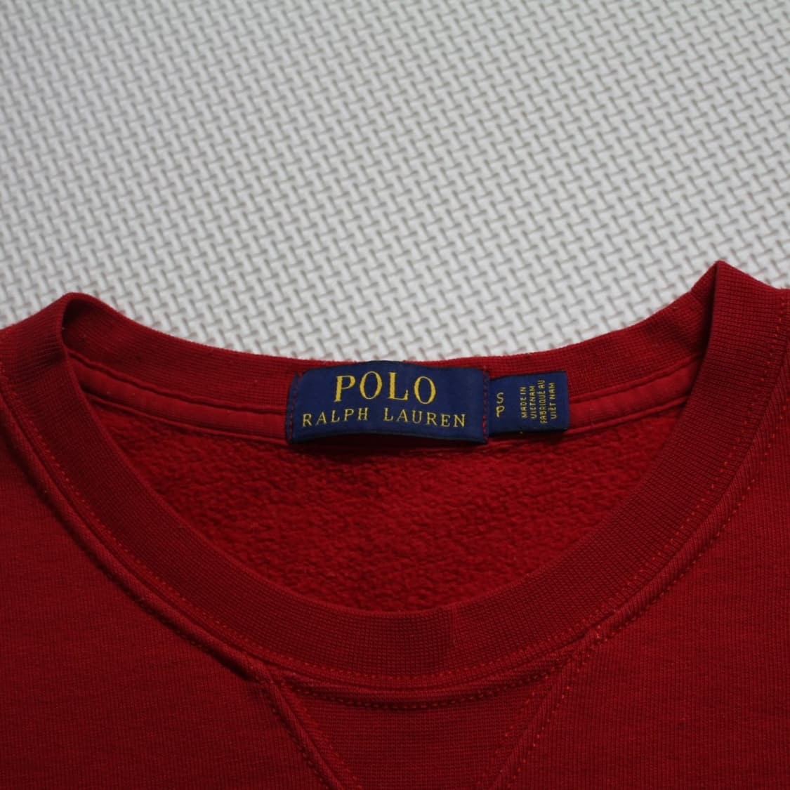 Polo 폴로 랄프로렌 레드 맨투맨 상품이미지4