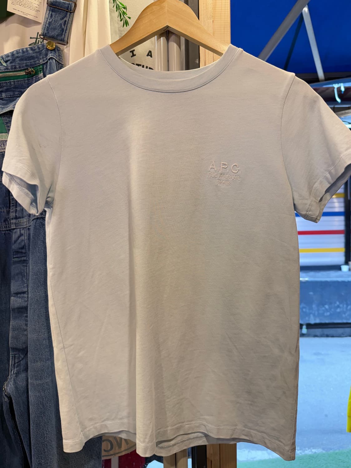 아페쎄 스카이 반팔 티셔츠 상품이미지1