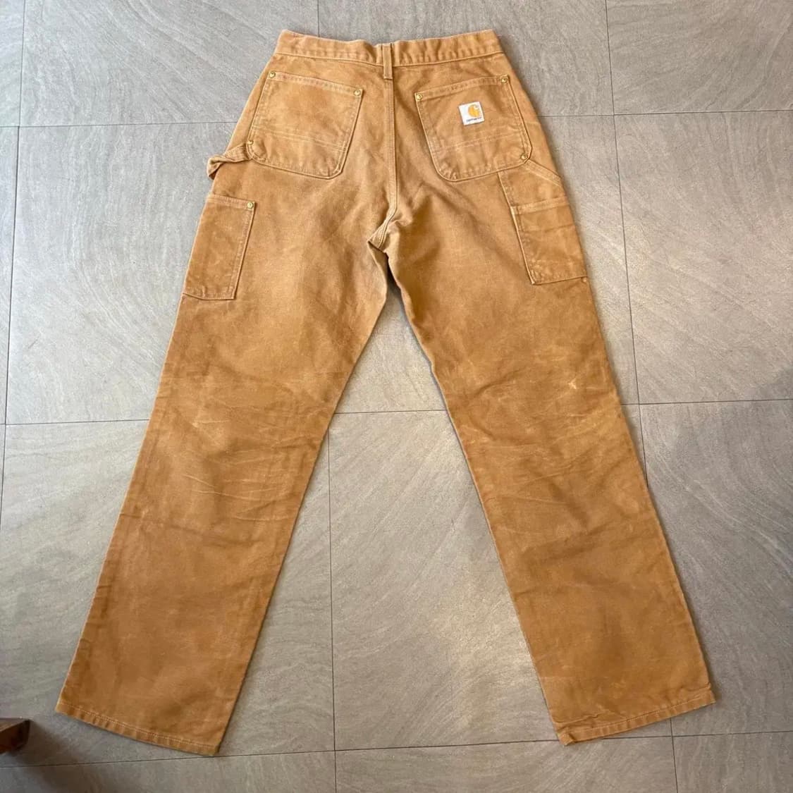 칼하트 정품 브라운 더블니 팬츠 바지 상품이미지6