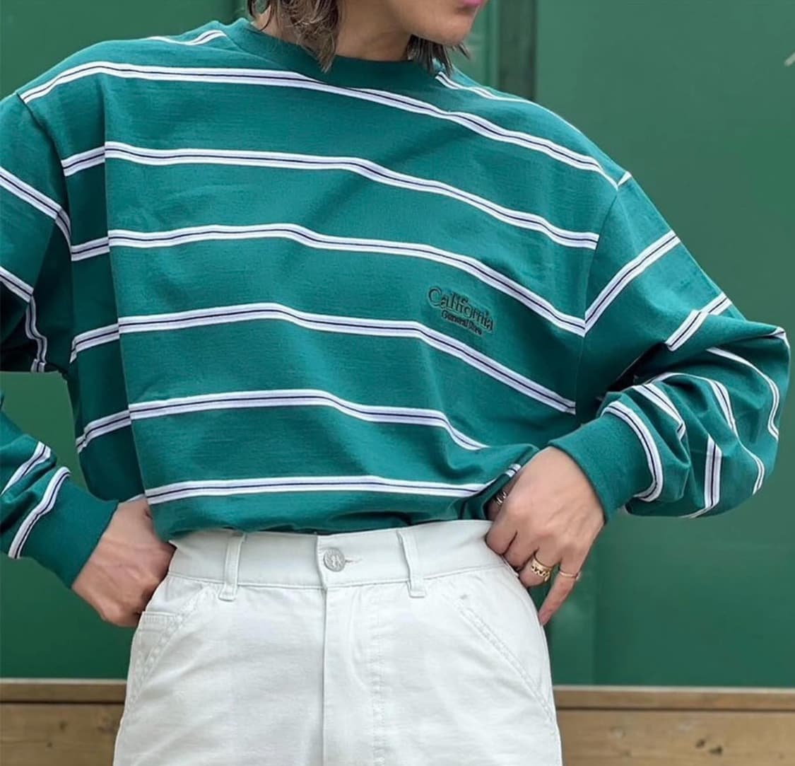 (민희진 티셔츠) 캘리포니아 제너럴 스토어 오가닉 [뉴진스] 상품이미지1