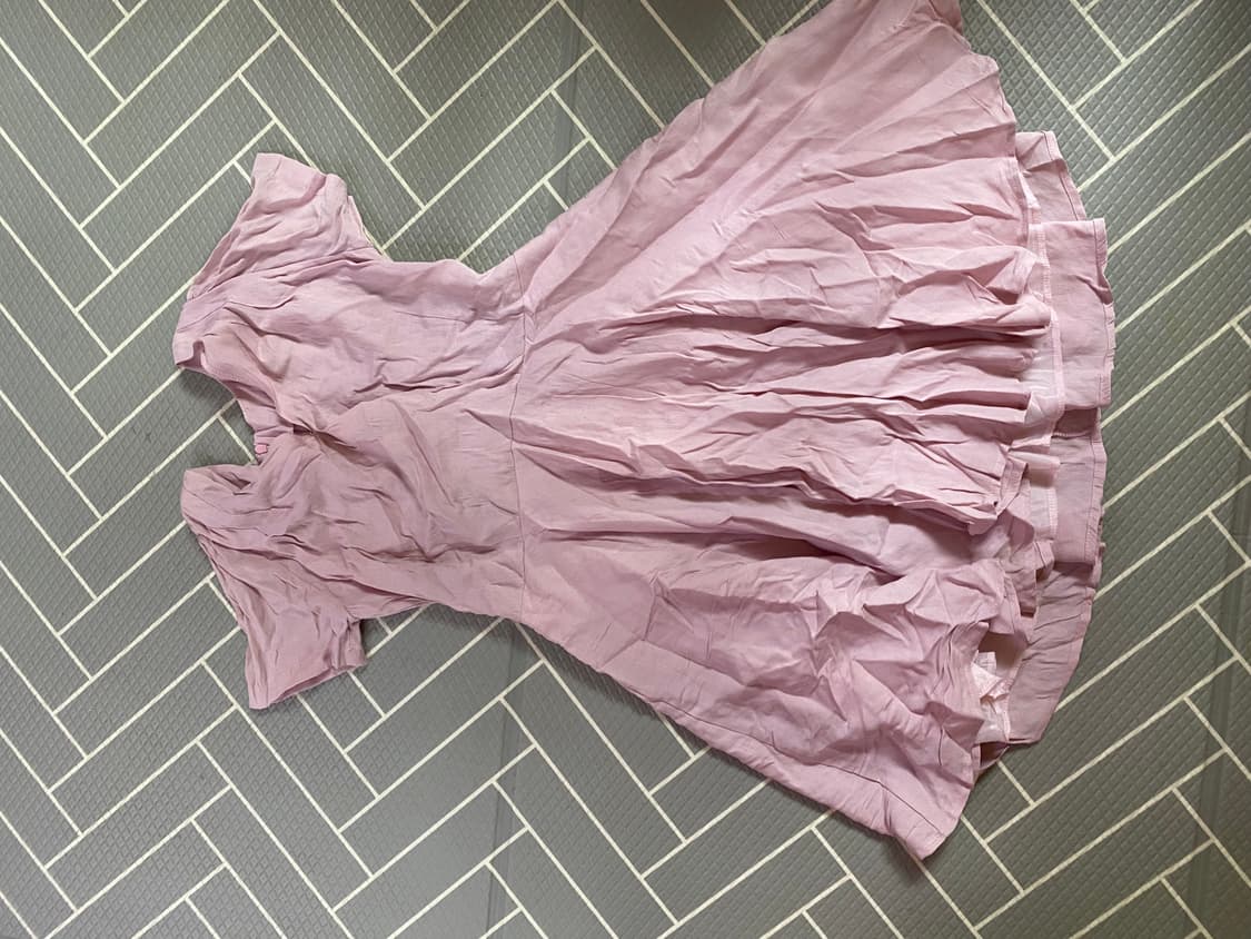 일본빈티지 핑크원피스 상품이미지1