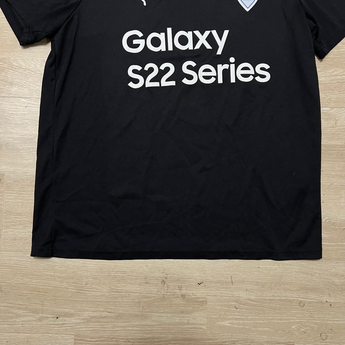푸마 수원삼성 블루윙즈 트레이닝 반팔 축구유니폼 [블랙] 2XL/110 상품이미지3