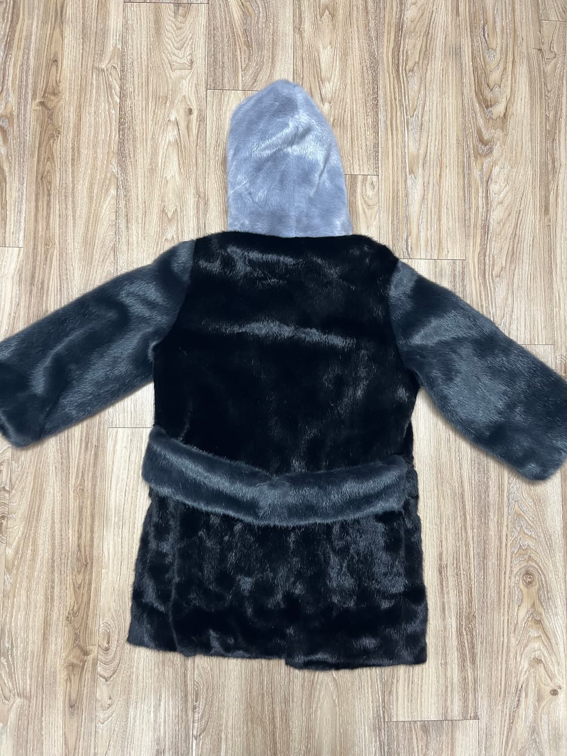 릴리비 페이크퍼 후드 코트 상품이미지4