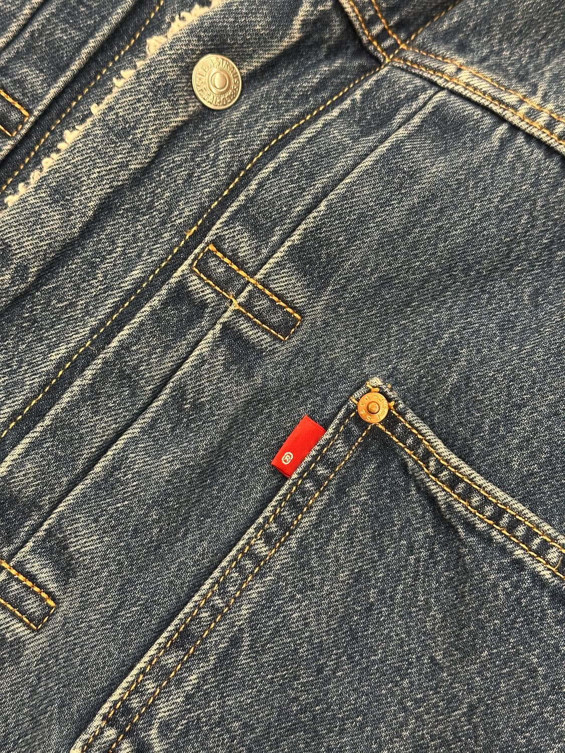 [새제품] 리바이스 TYPE2 2세대 쉐르파 데님 트러커 XL 상품이미지4