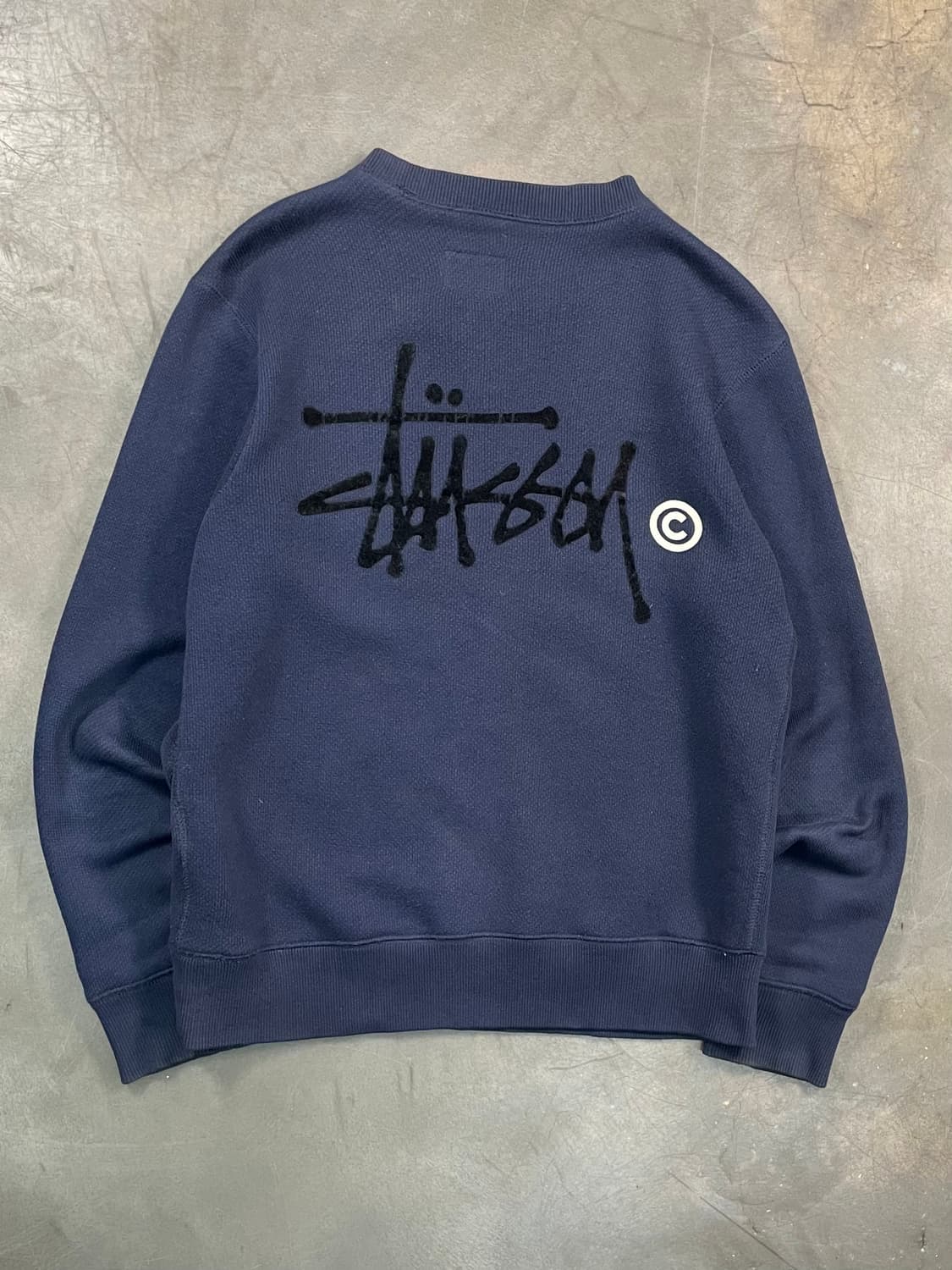 스투시 X 챔피온 스탁로고 스웻셔츠 상품이미지1