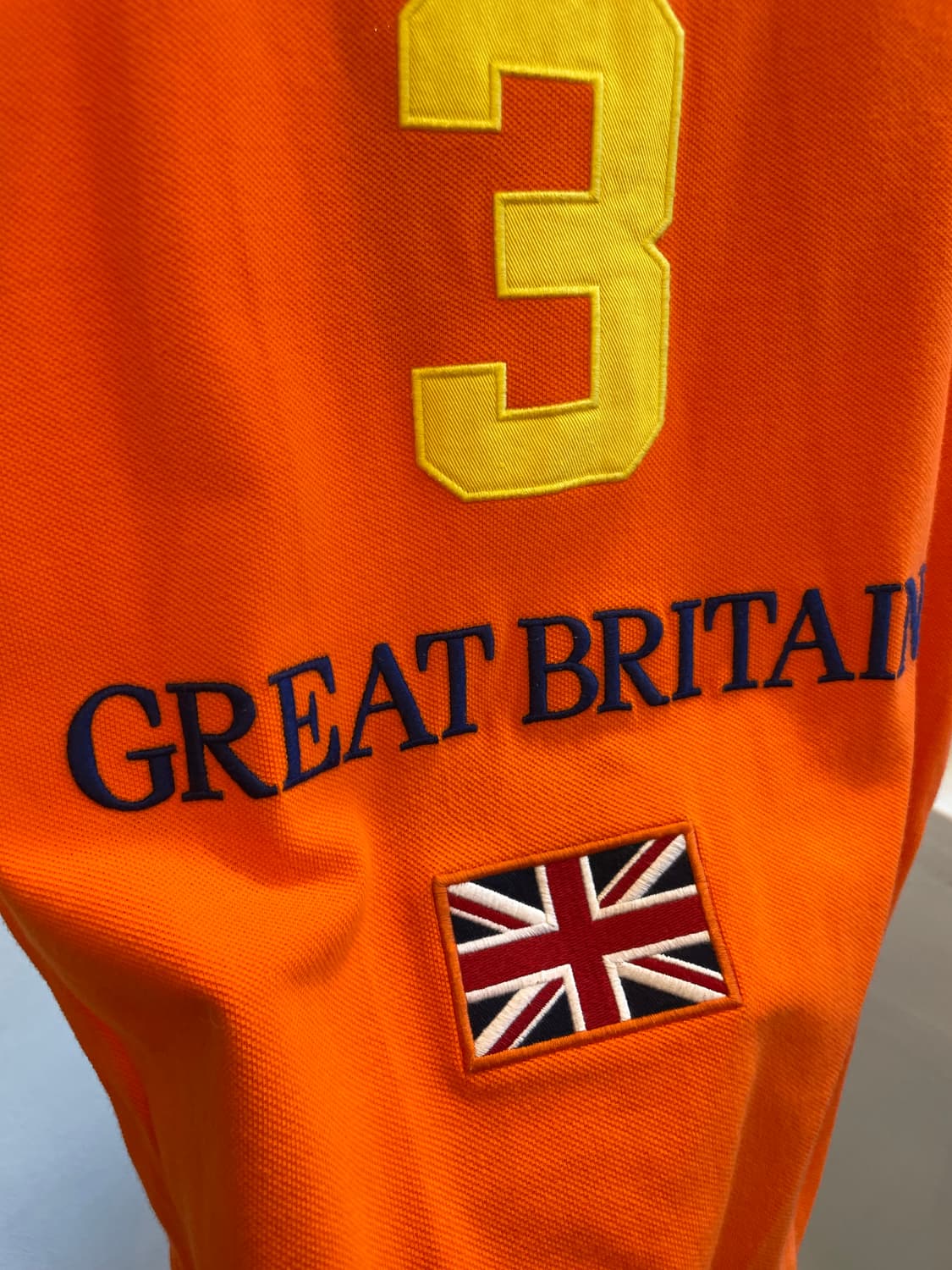 Polo great britain collar t orange 상품이미지6