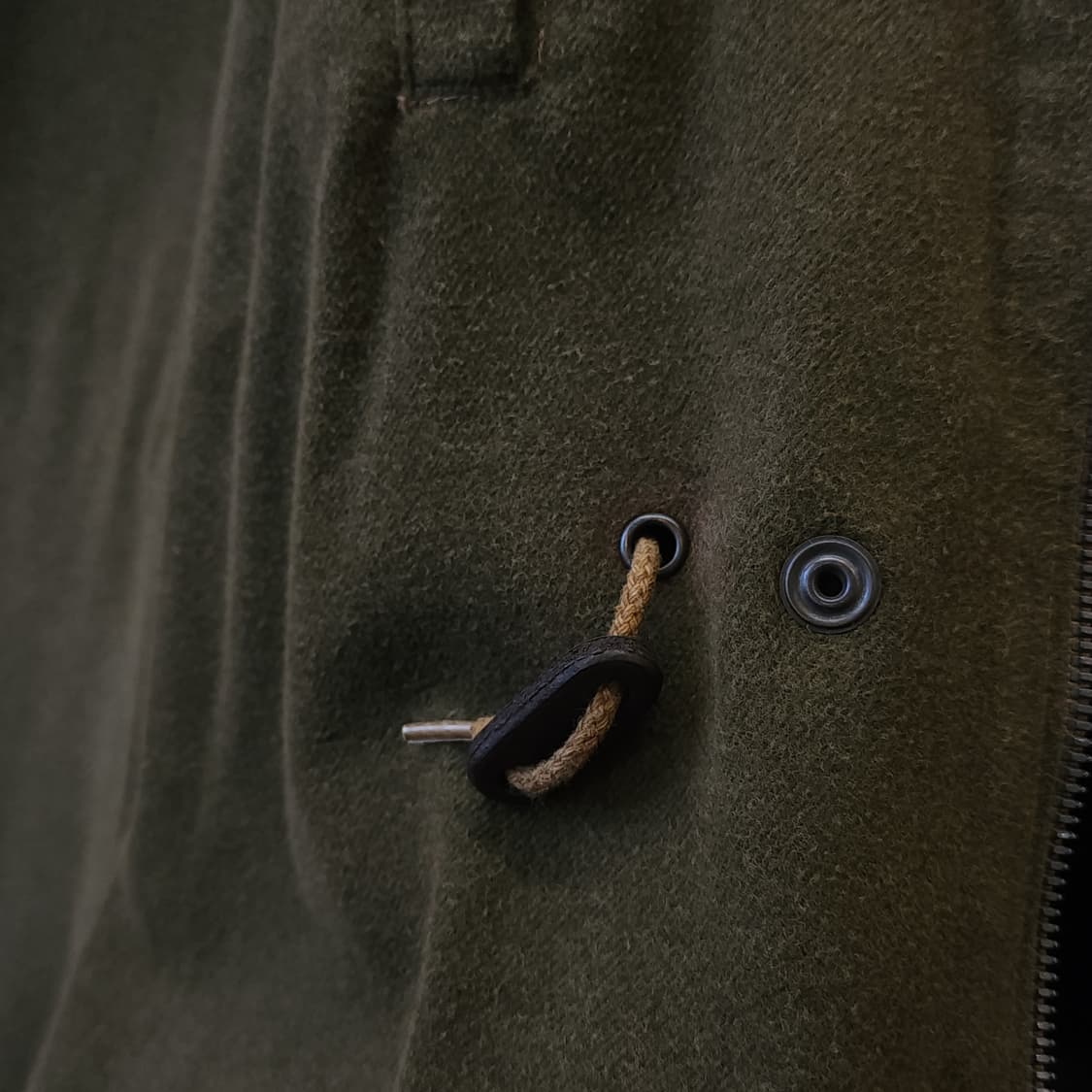 90s 폴로 하드 캔버스 밀리터리 파카 폴로 마운틴 파카 랄프로렌 L 상품이미지7