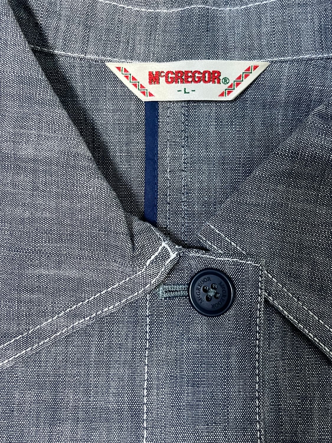Mcgregor 샴브레이 데님 재킷 상품이미지9