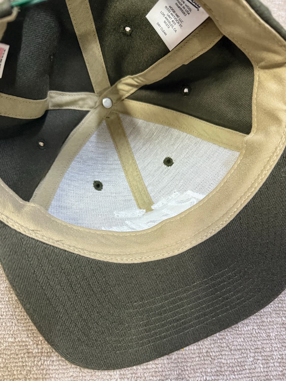 Khakis Hood® Hat (Olive)  상품이미지2
