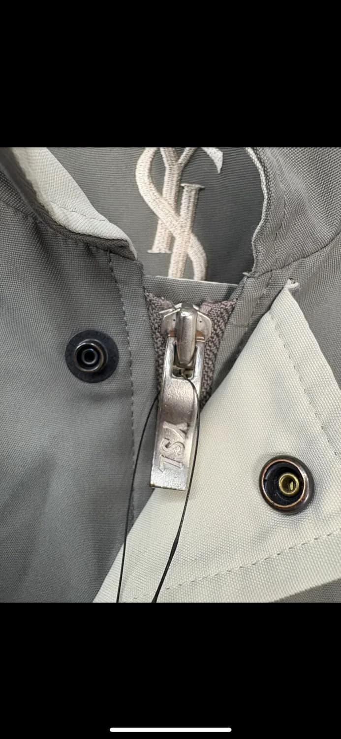 입생로랑 스몰로고 라이트카키 폴리자켓 H1465 상품이미지5