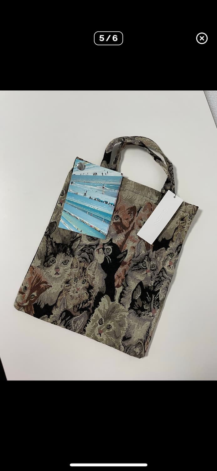 블레스 고양이 토트백 상품이미지1