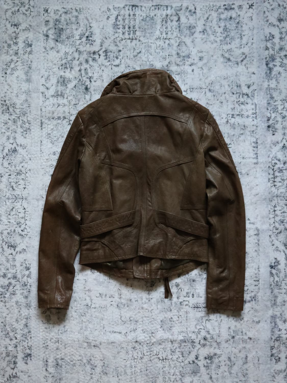 italian lambs skin leather jacket 상품이미지9