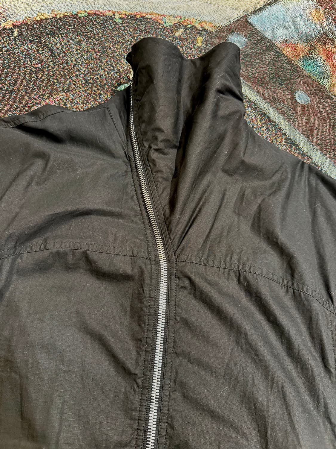 릭오웬스 다크쉐도우  사선 코트 Tecuatl 코튼 자켓 상품이미지2