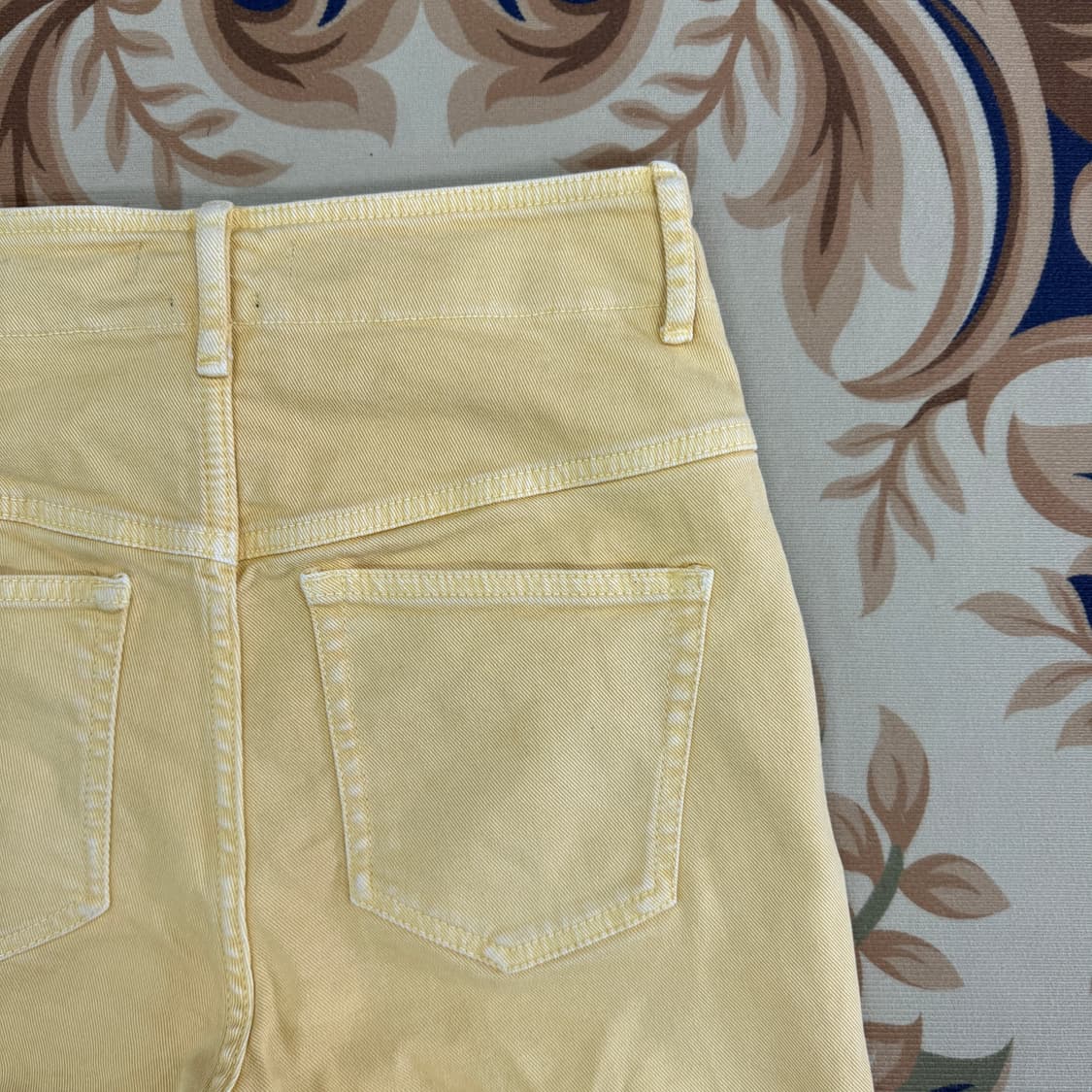 (26)이자벨마랑 ISABEL MARANT 워싱 데님 팬츠(옐로우) 상품이미지7