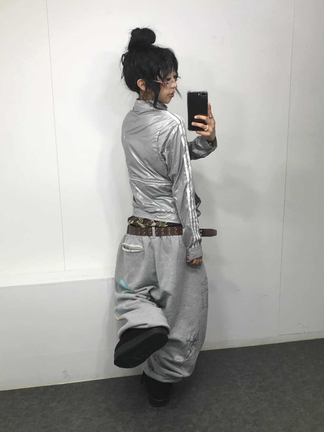 아디다스 오리지널스 실버 바람막이 상품이미지7