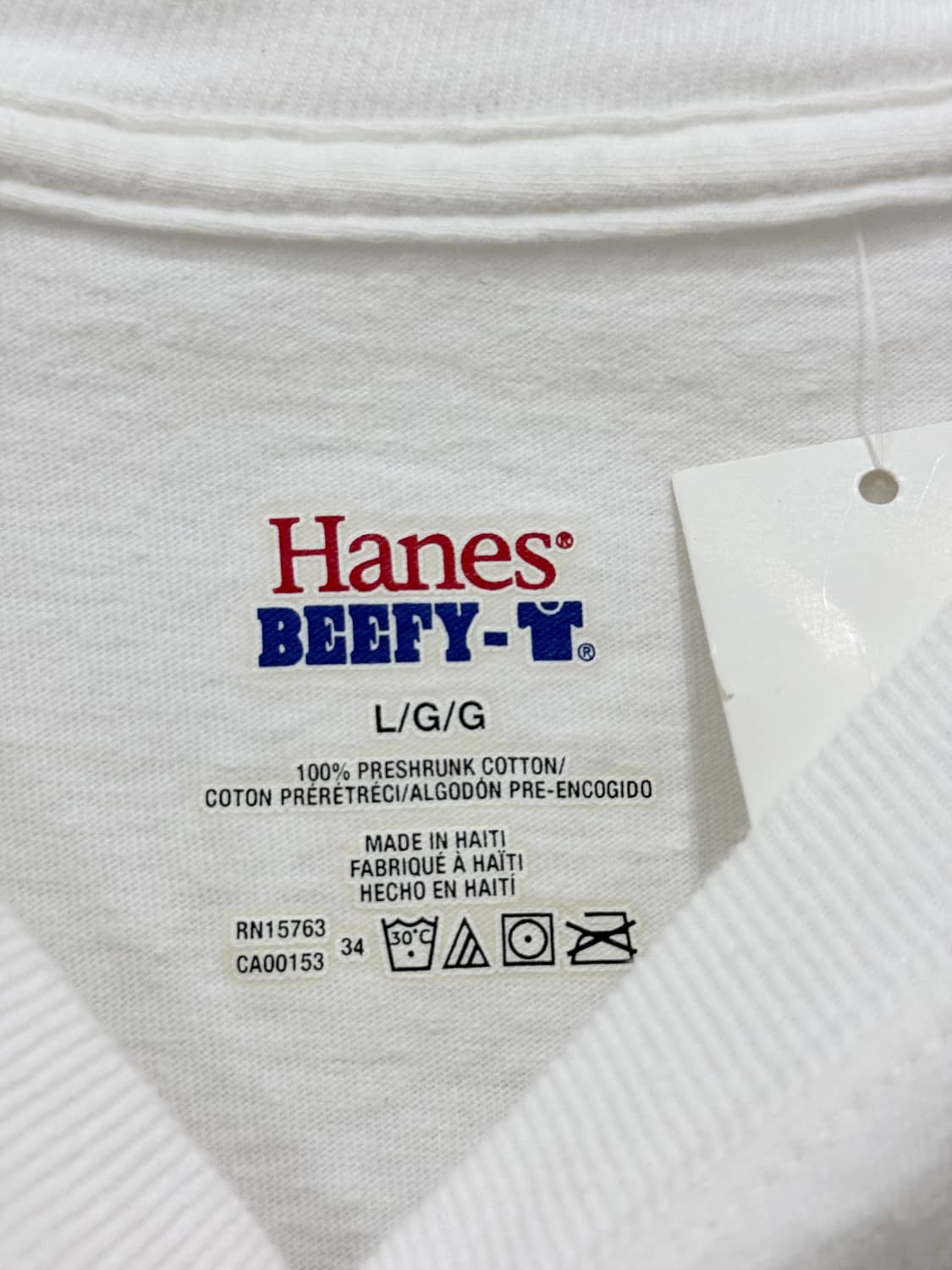 Hanes Beefy-T 빈티지 티셔츠  상품이미지3
