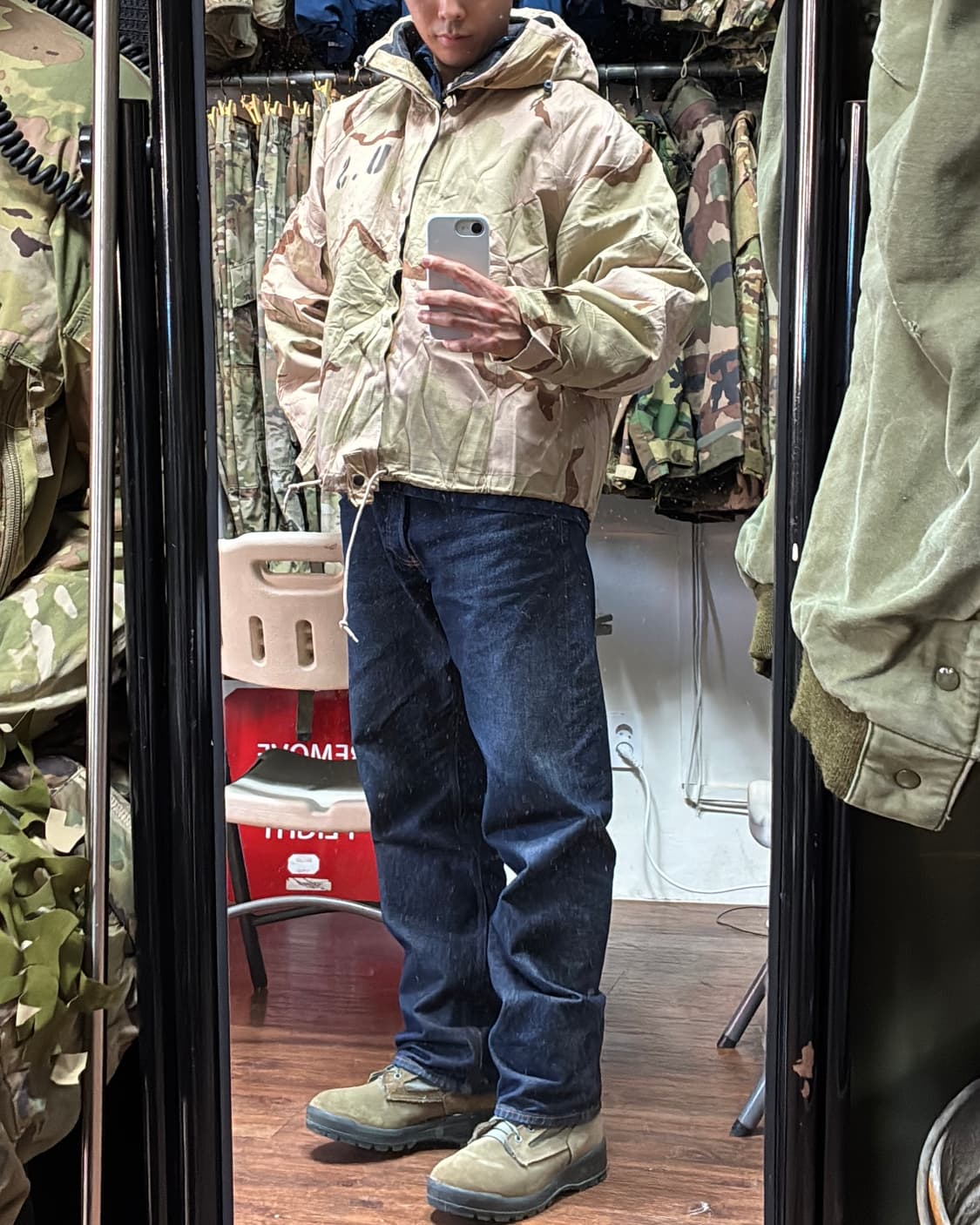 미군 데저트 방호복 (105-110) 상품이미지5