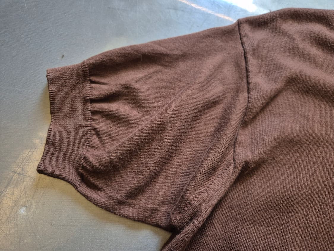 90s 엠포리오 아르마니 하프 니트 상품이미지3