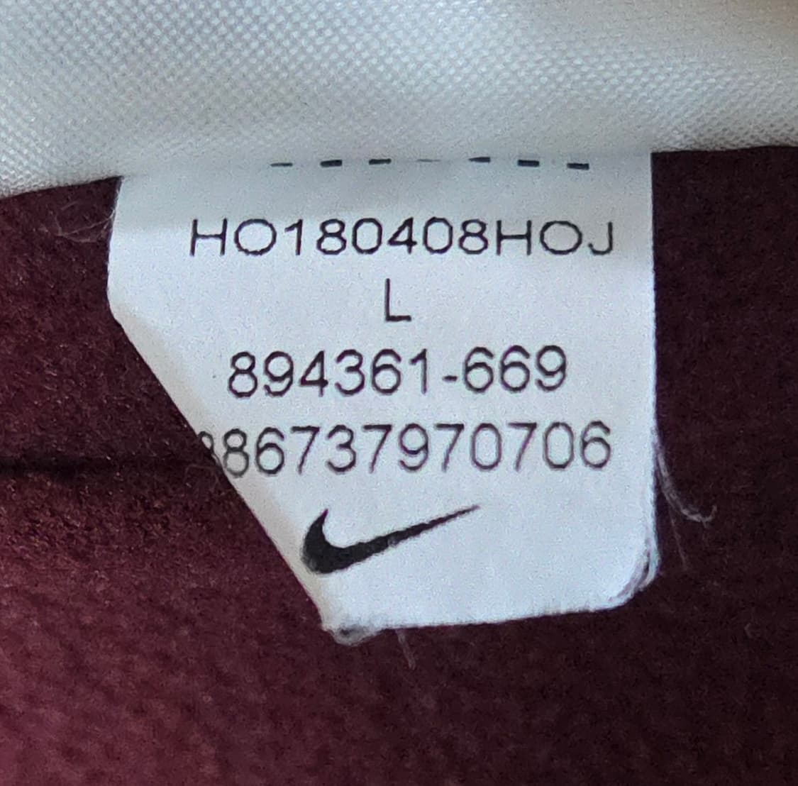 (착샷) 나이키 바르셀로나 유니폼 져지 트랙탑 드릴탑 18-19 상품이미지6