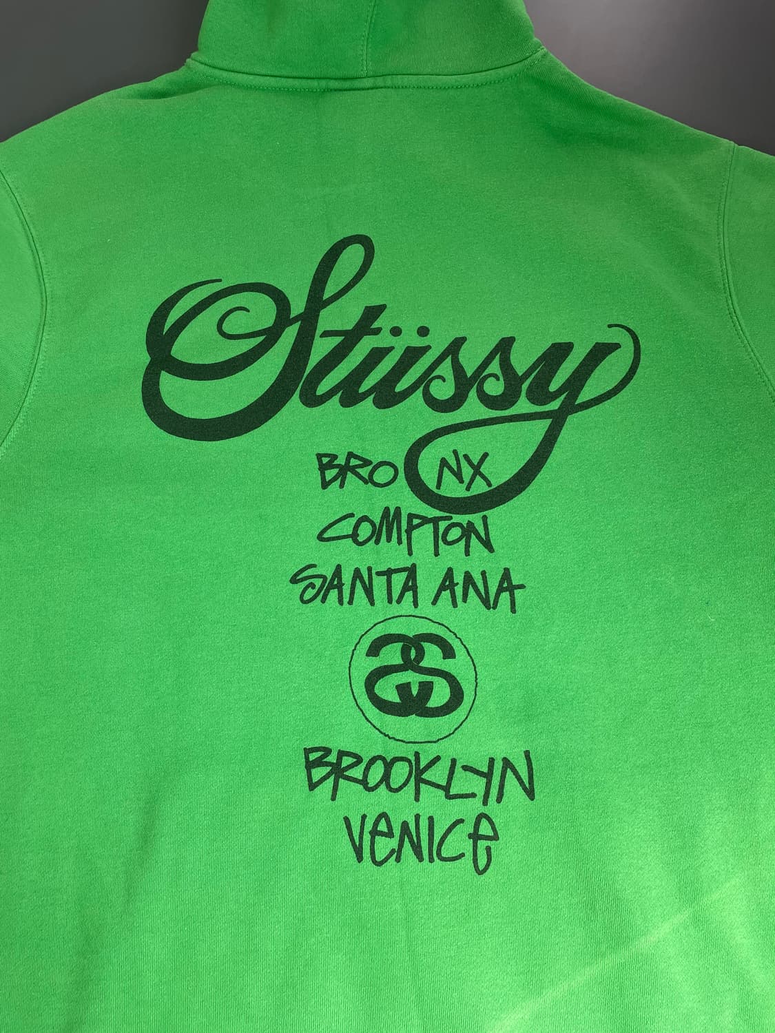 [L] 스투시 월드투어 후드 티 상품이미지5