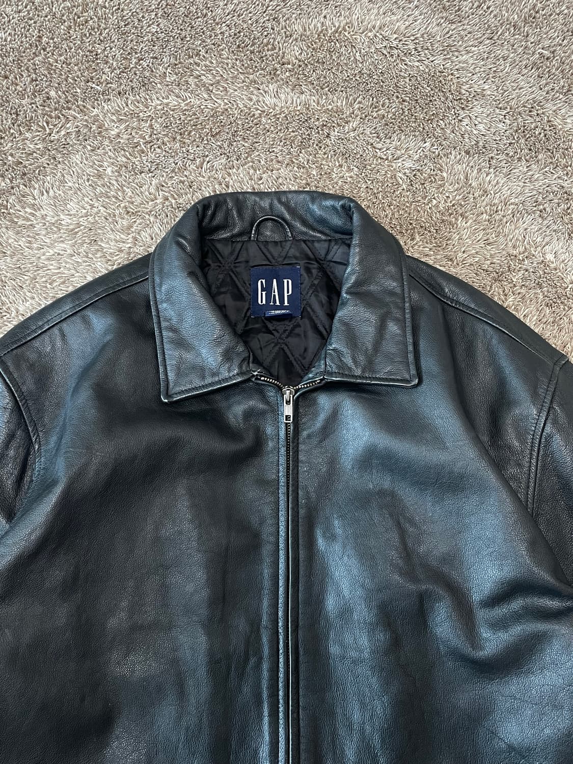 빈티지 올드갭 레더자켓 old gap leather 상품이미지2