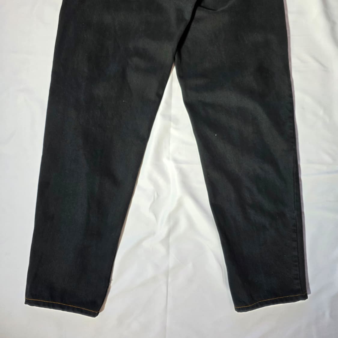 [W34L32]90s 리바이스 550 오렌지탭 블랙 데님팬츠 상품이미지9