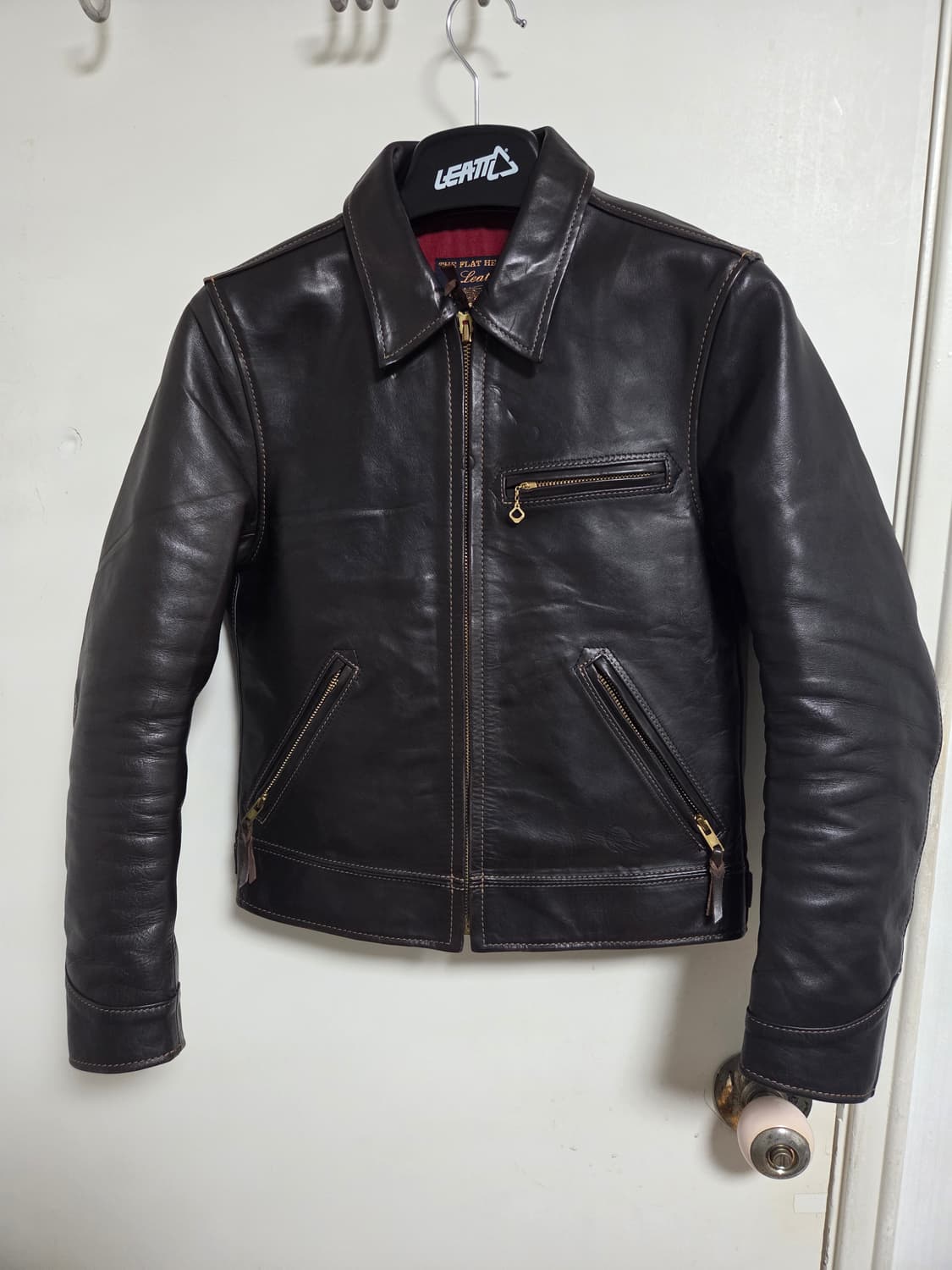 플랫헤드 호스하이드 가죽자켓 36사이즈 상품이미지1