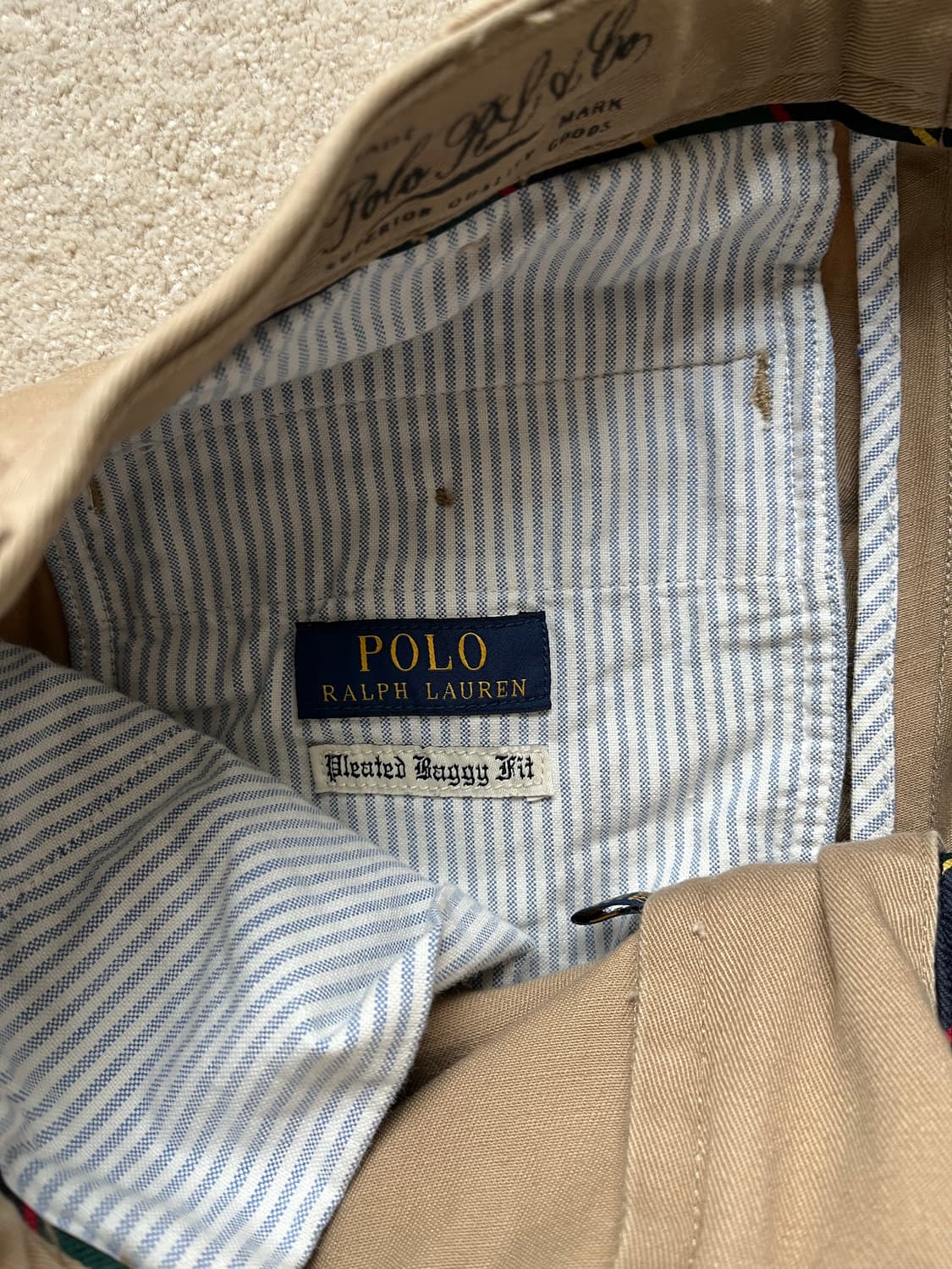 폴로 랄프로렌 플리츠 치노(28-29) 상품이미지6