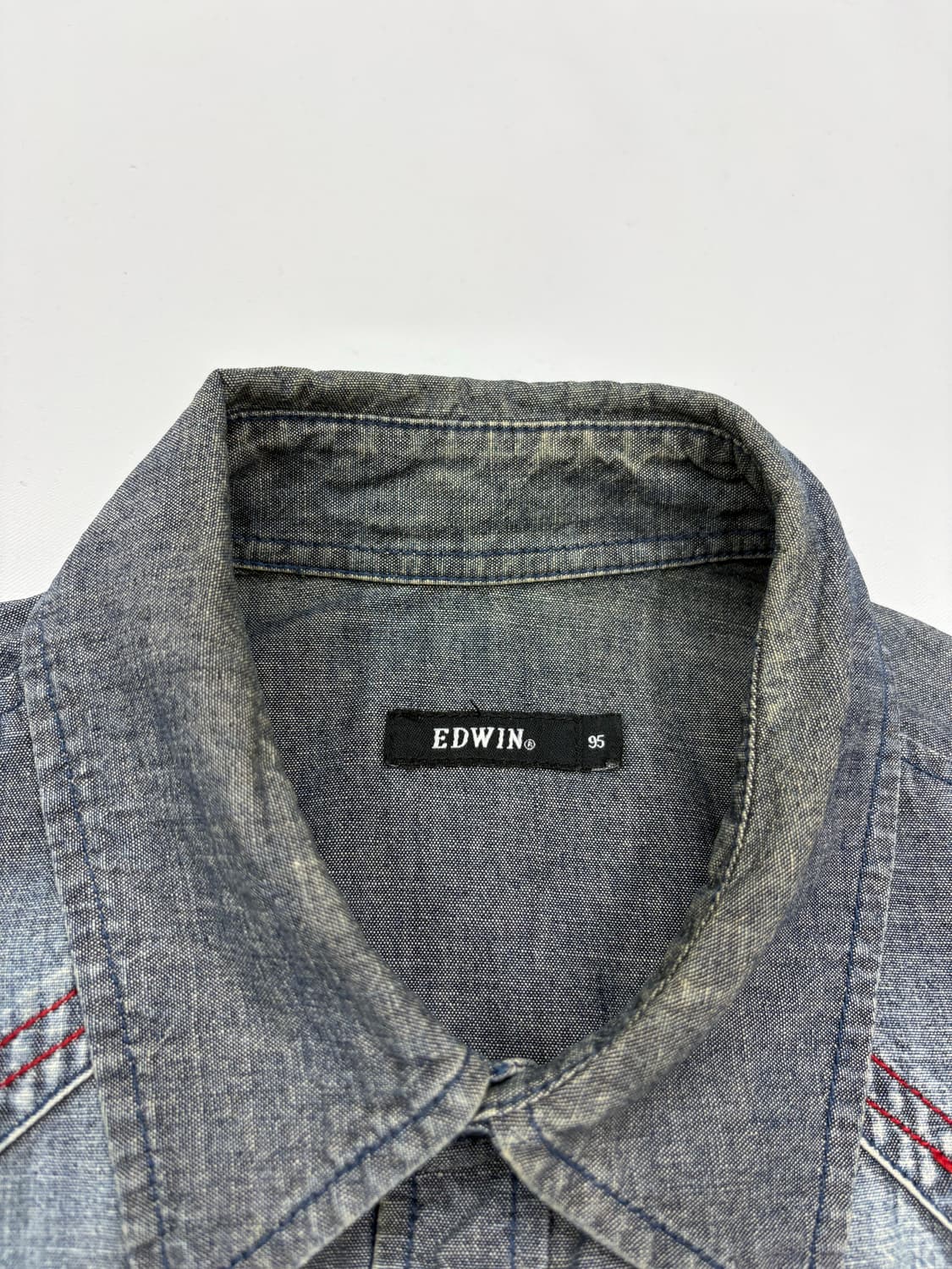 에드윈 웨스턴 데님 셔츠 상품이미지7