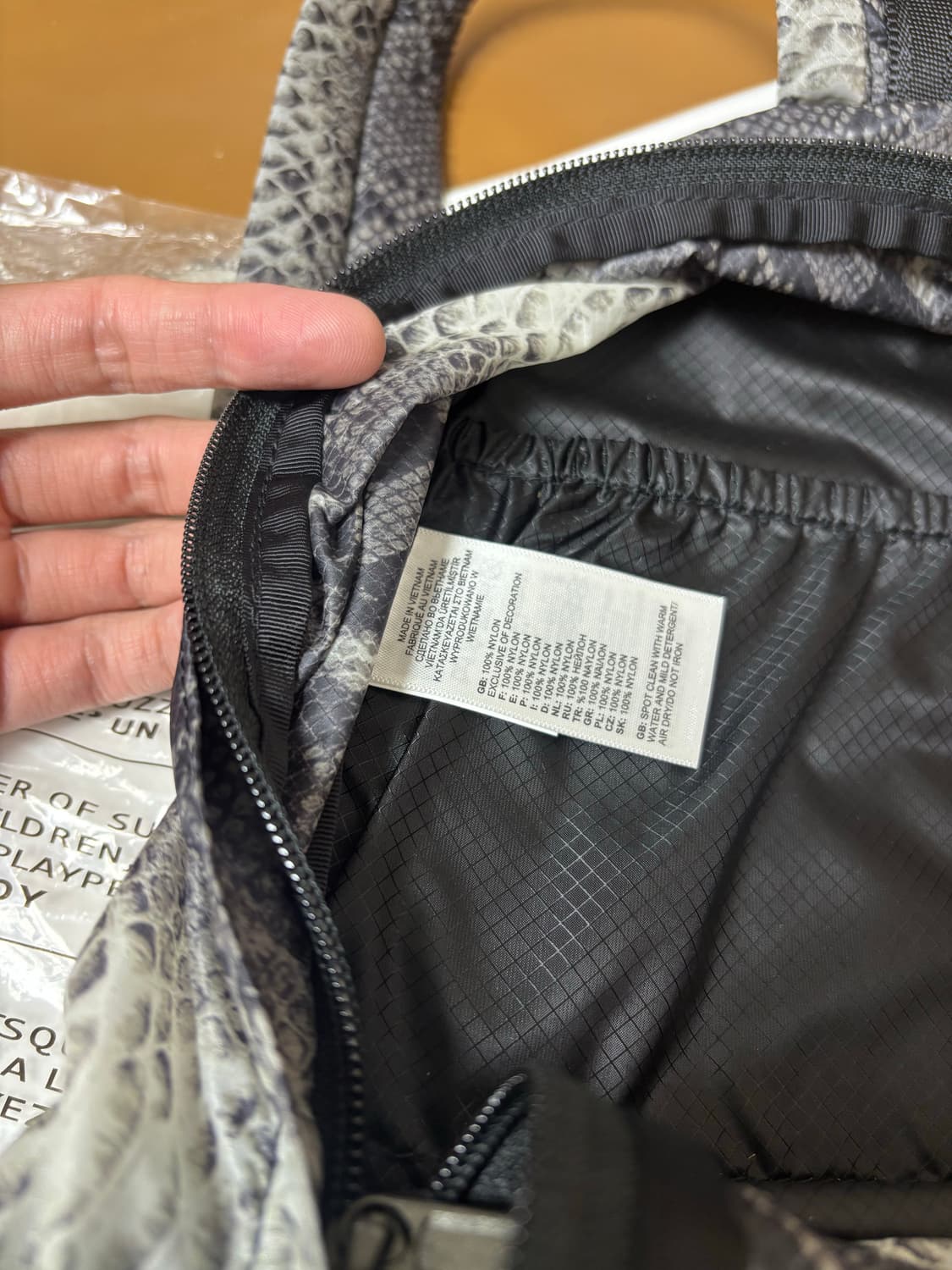 Supreme 슈프림x노스페이스 스네이크 백팩 가방 (Snake) 상품이미지8