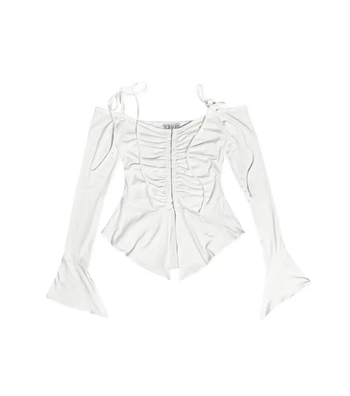 newalrin thinkerbell top 뉴얼린 팅커벨 탑 화이트 상품이미지1