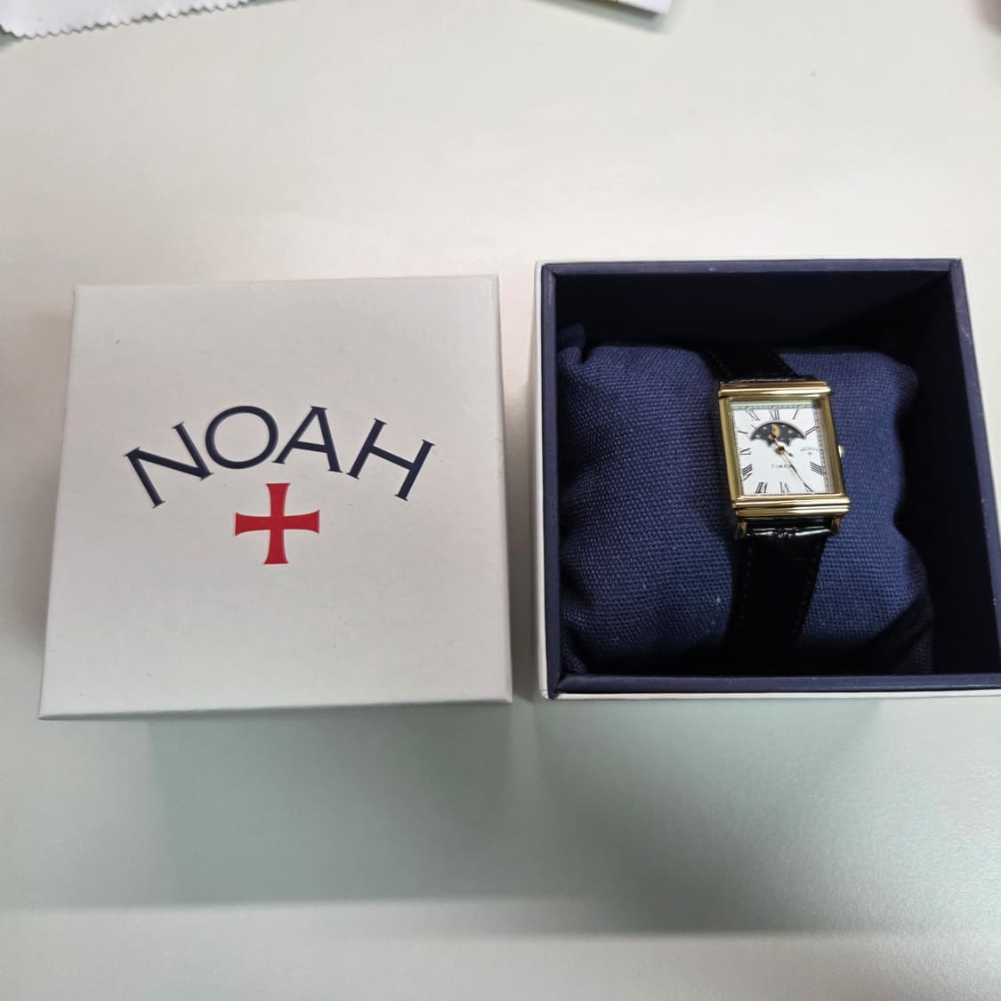 노아 타이맥스 콜라보 썬앤문 블랙 골드 시계 상품이미지1