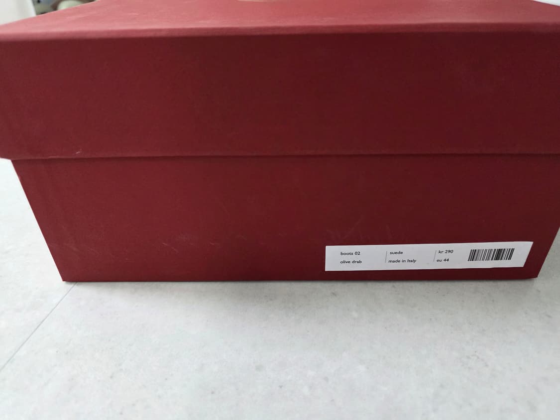 [새상품] grds boots 02 suede olive drab 290 상품이미지2