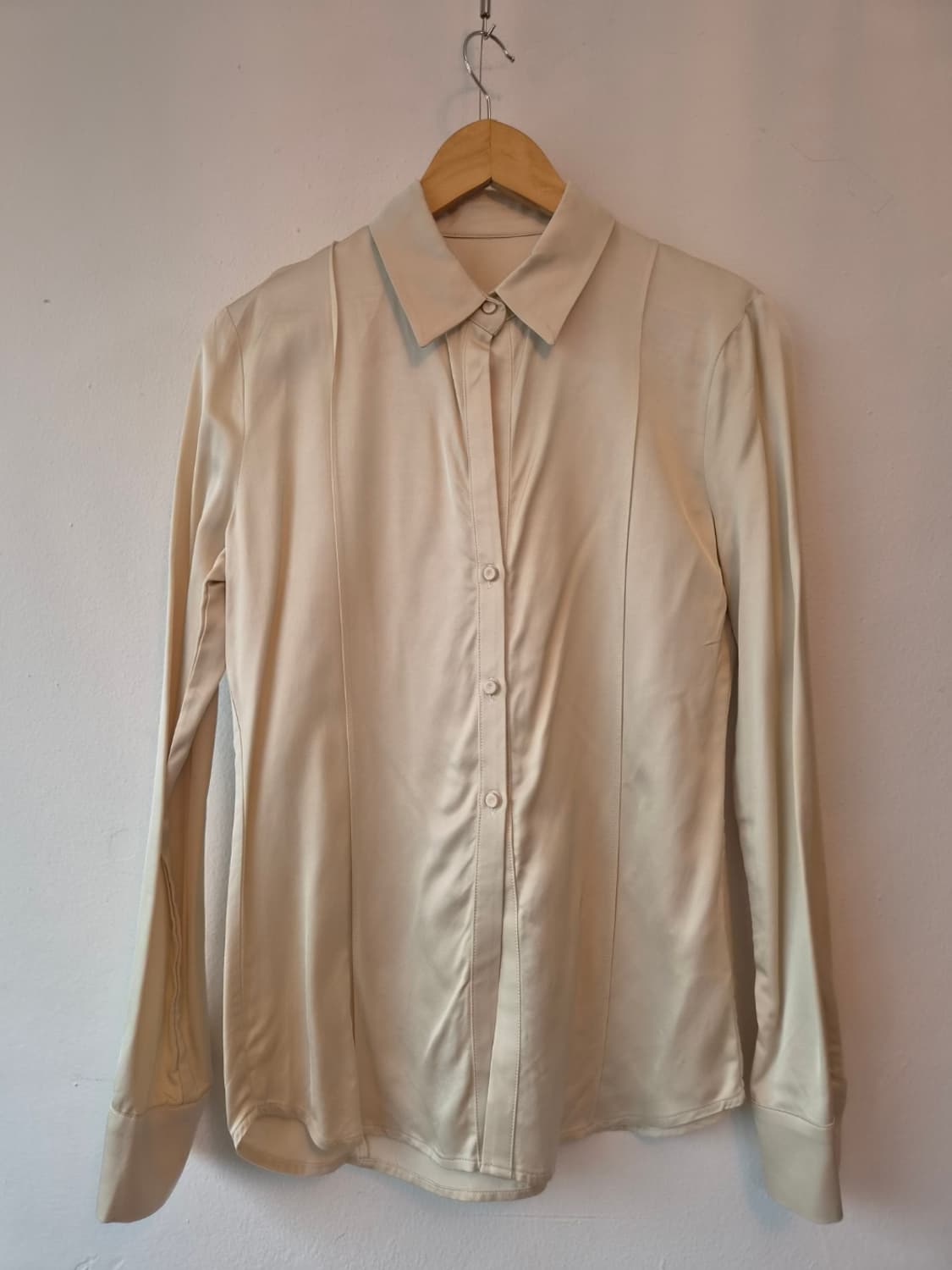 새제품)RENEJ 여성 실크긴팔블라우스 상품이미지2