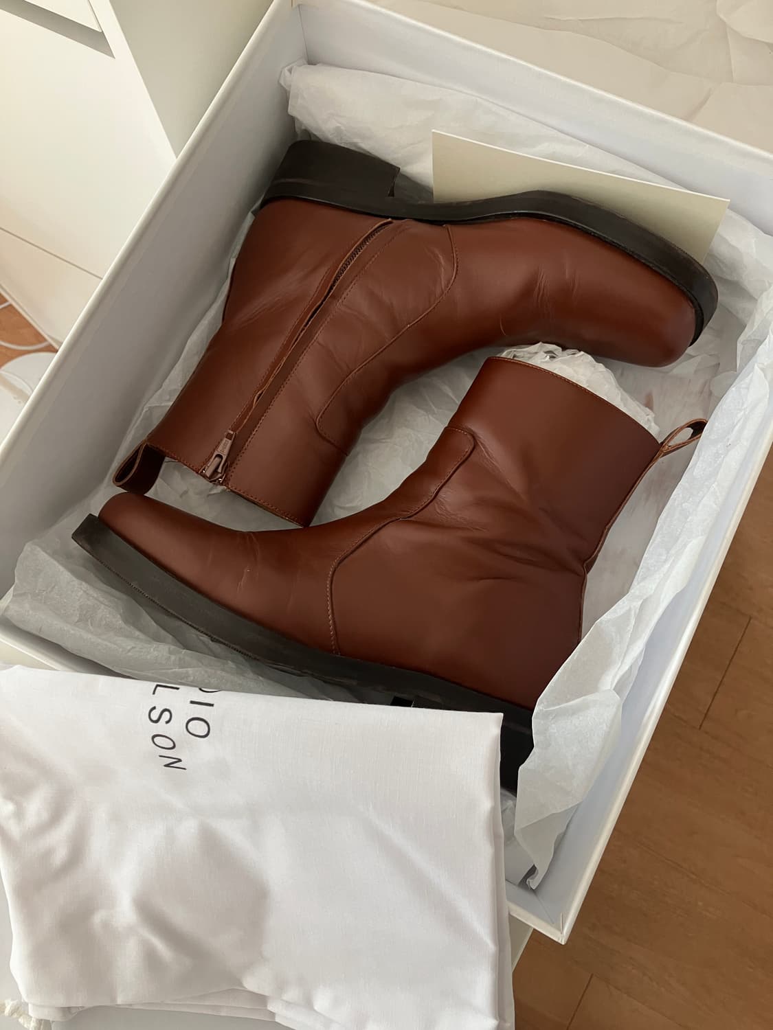 studio nicholson 스퀘어토 첼시 부츠 상품이미지3