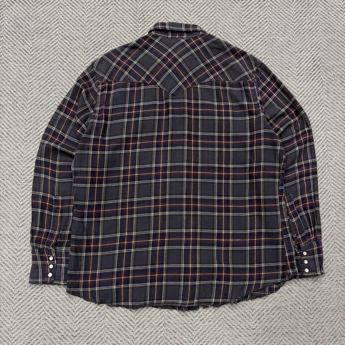 랭글러 웨스턴 체크셔츠 v2483 상품이미지2