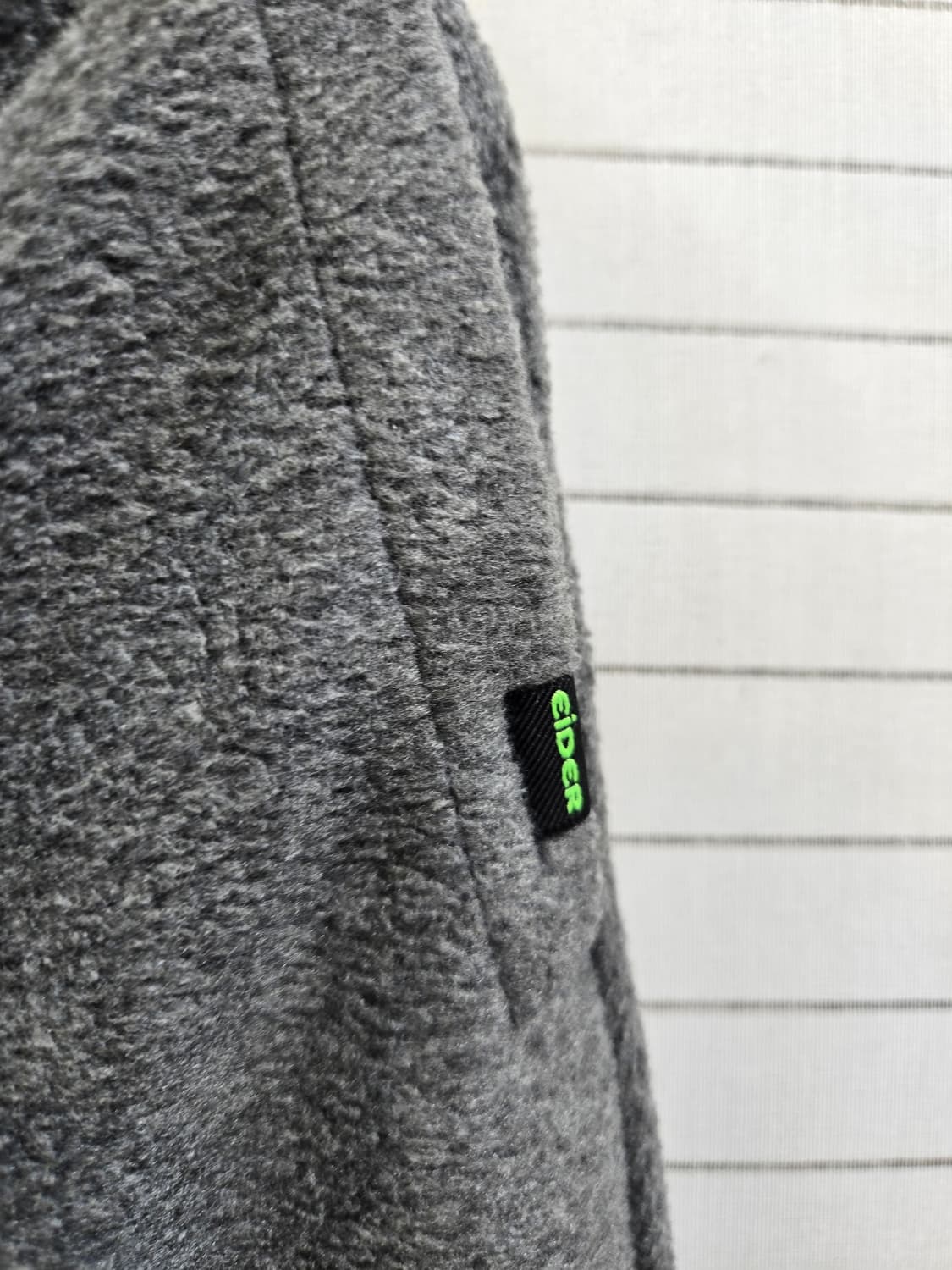 아이더 플리스 쥬니어 155(12~13세) 자켓 그레이 새상품 상품이미지8