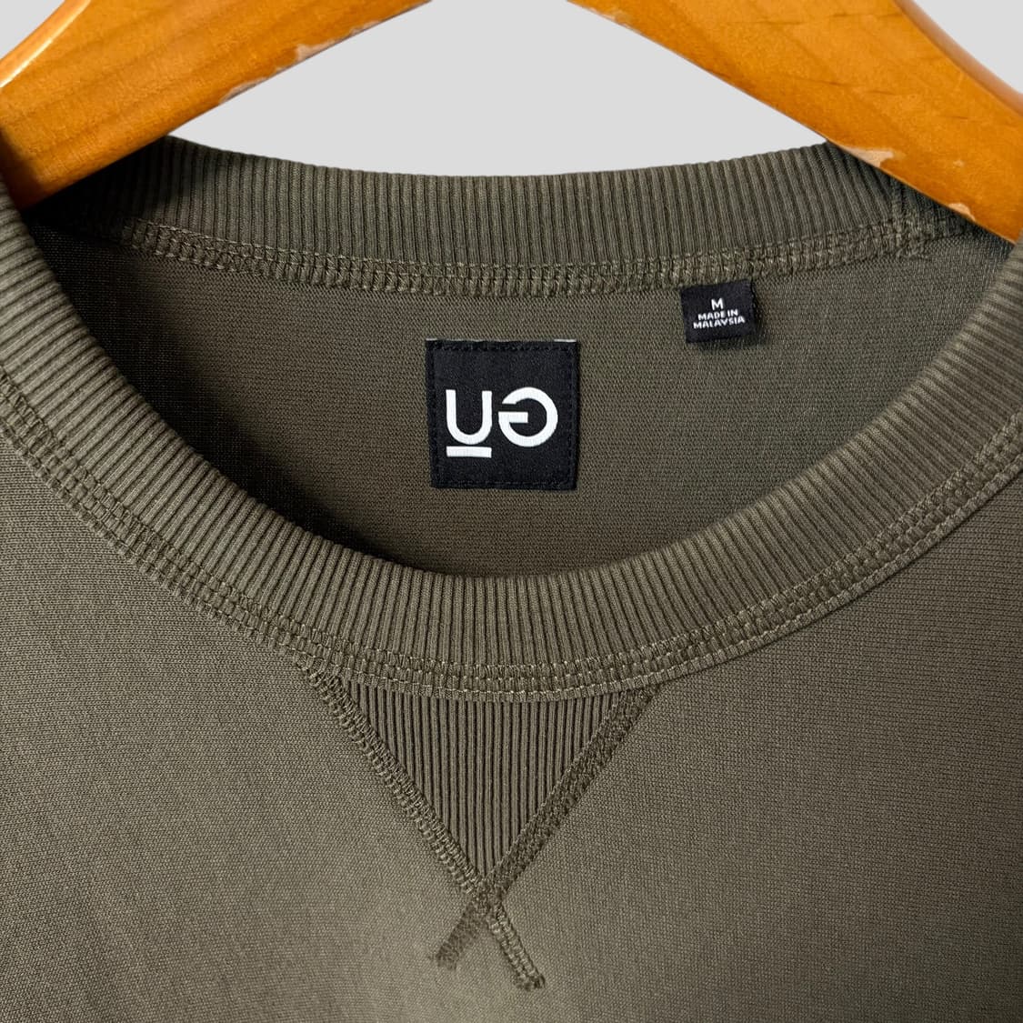 (M)GU 지유 언더커버 하프 슬리브 스웨트셔츠 상품이미지3