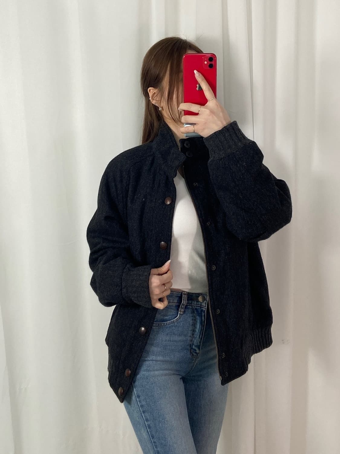 폴로 올드스쿨 울 자켓 상품이미지1